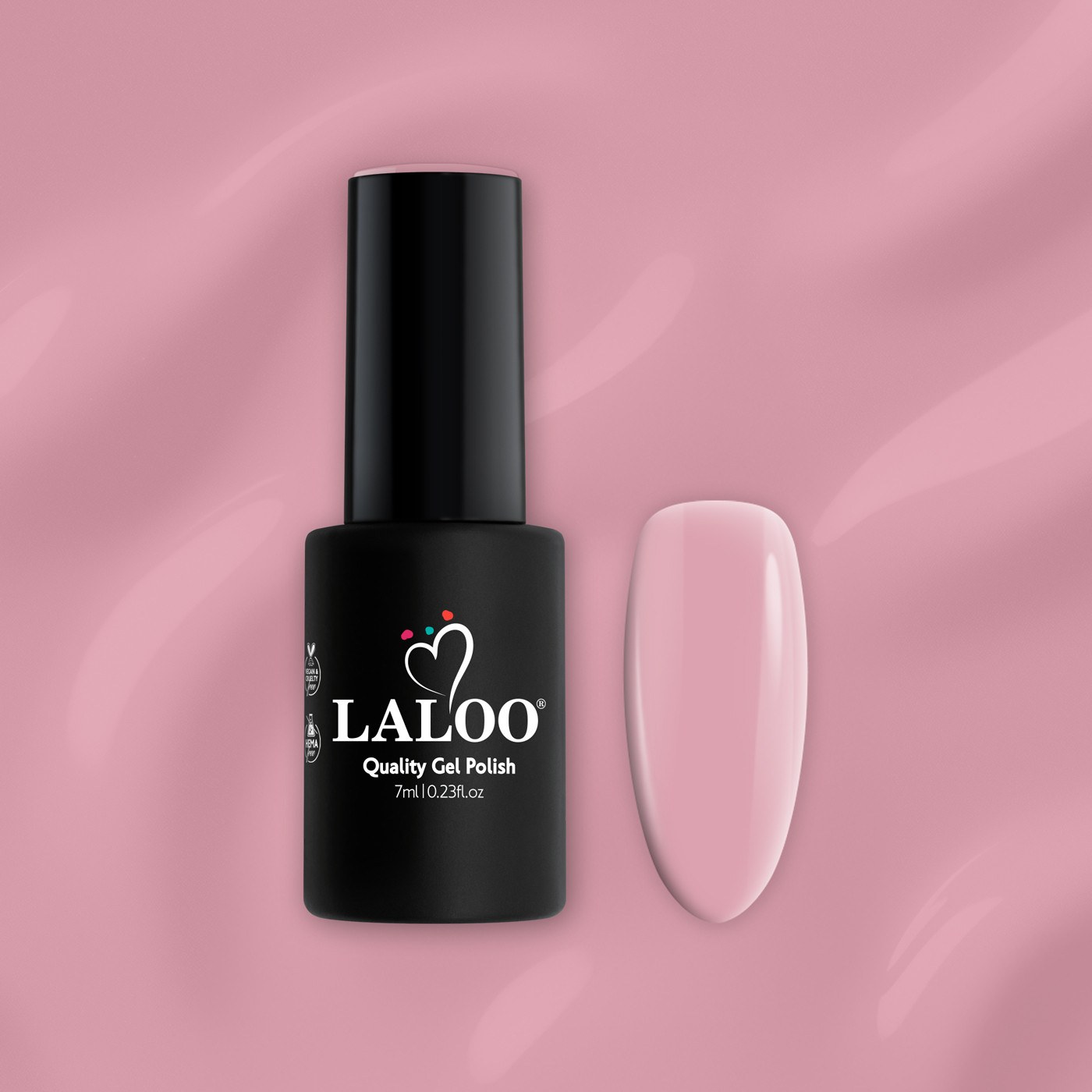 L352 Nude ροζ έντονο | Ημιμόνιμο Βερνίκι 7ml