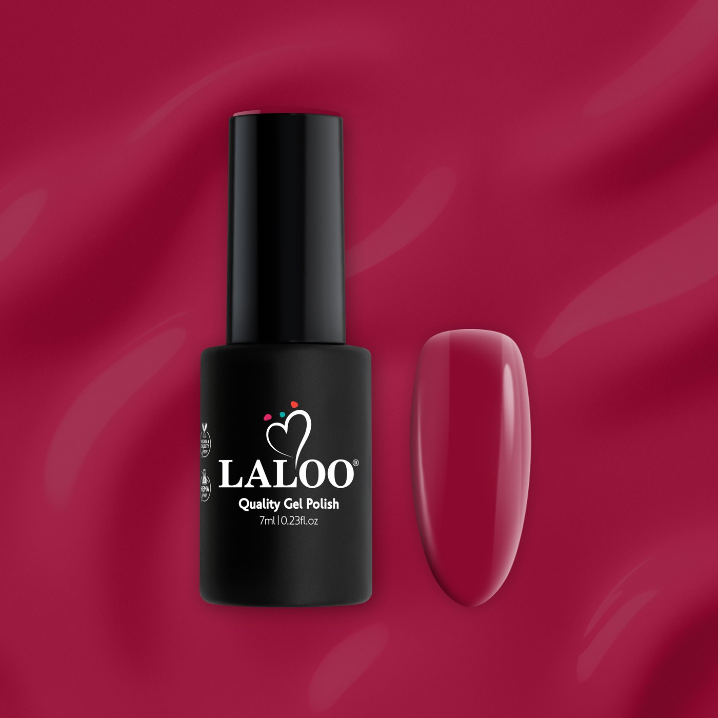 L447 Μπορντώ | Ημιμόνιμο Βερνίκι 7ml