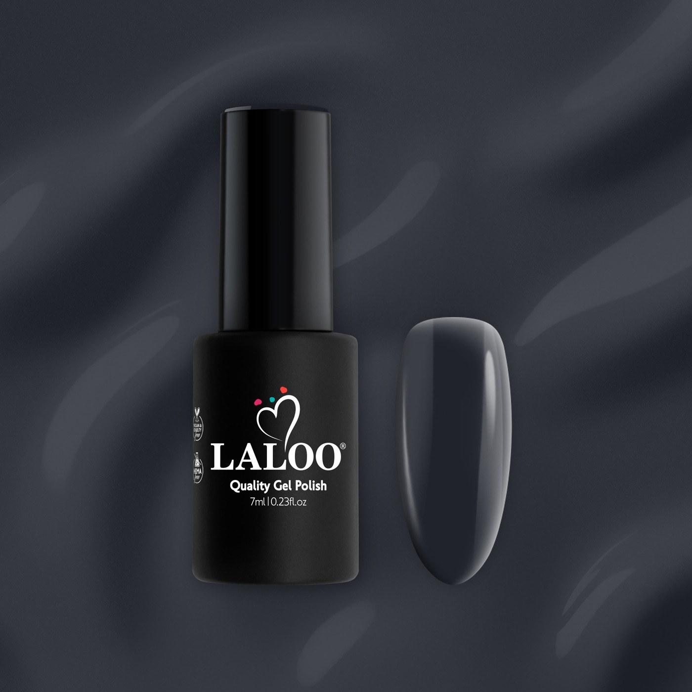 L453 Γκρι-Μπλε πολύ σκούρο | Ημιμόνιμο Βερνίκι 7ml