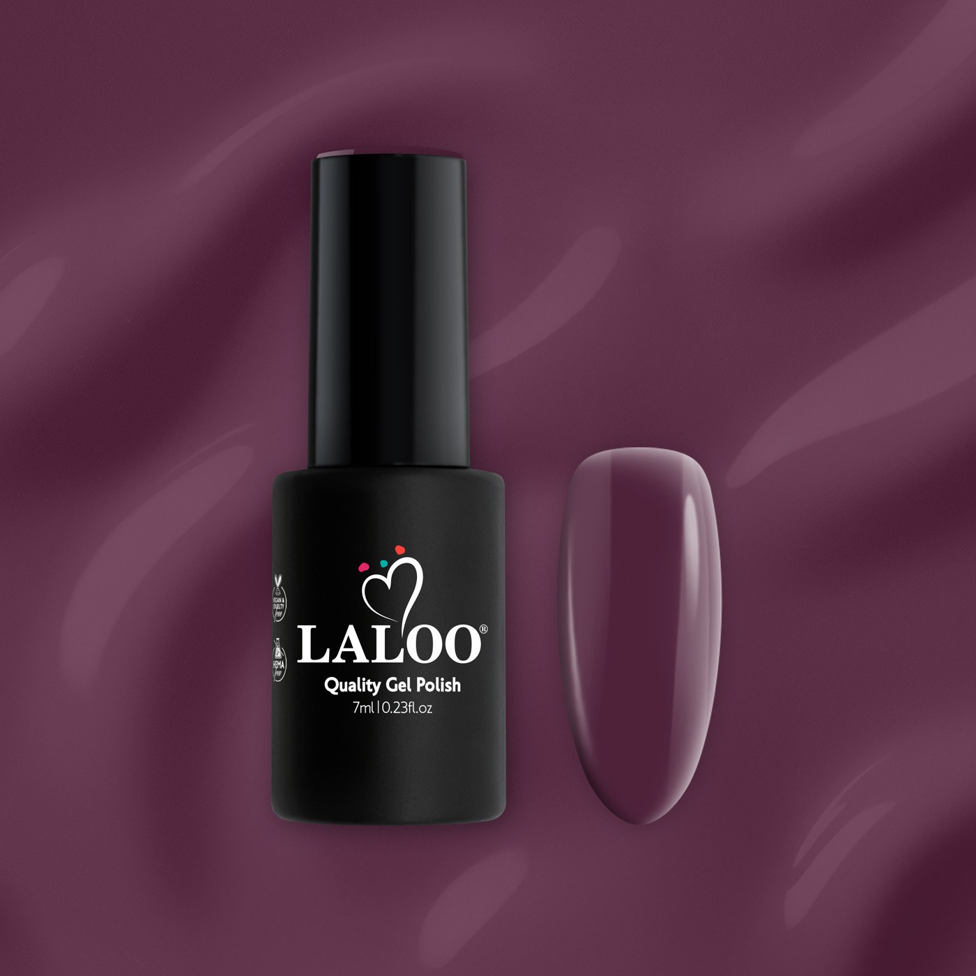 L624 Blackcurrant Haze| Ημιμόνιμο Βερνίκι 7ml